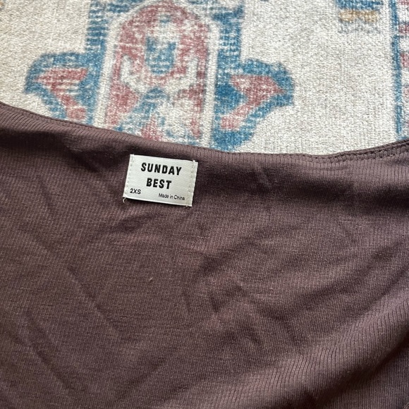 Sunday Best Lula Longsleeve Brown Mocha - Picture 3 of 8